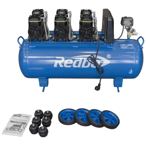 Компрессор безмасляный Redbo ACN-100/3600-3, 3.6кВт, 315л./мин, 100л, 6цил. 39775 фото 4 Компрессор безмасляный Redbo ACN-100/3600-3, 3.6кВт, 315л./мин, 100л, 6цил. 39775 фото 4