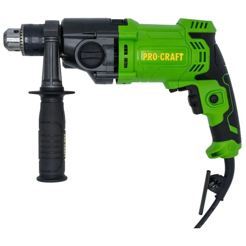 Дрель электрическая ударная PROCRAFT 1050 Вт, 0-1200/0-3200 об/мин, 0-17600/0-48000 уд/мин PS1700/2 фото 10 Дрель электрическая ударная PROCRAFT 1050 Вт, 0-1200/0-3200 об/мин, 0-17600/0-48000 уд/мин PS1700/2 фото 10