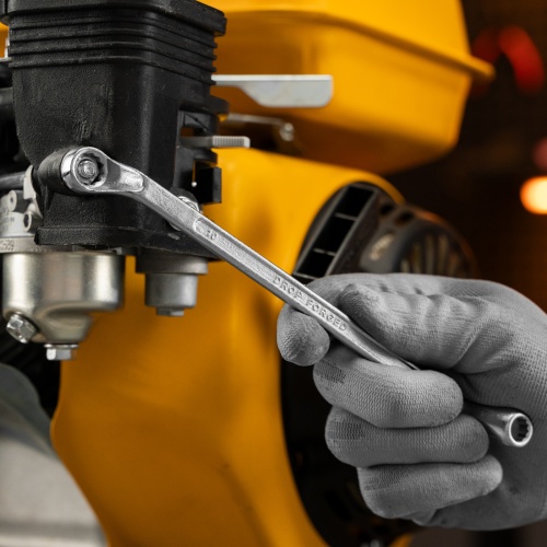 Ключ накидной коленчатый, 8 х 10 мм, хромированный Sparta фото 8