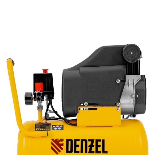 Компрессор воздушный DLC1300/24 безмасляный 1.3 кВт, 24 литра, 206 л/мин Denzel фото 12 Компрессор воздушный DLC1300/24 безмасляный 1.3 кВт, 24 литра, 206 л/мин Denzel фото 12