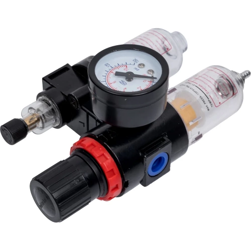 Фильтр регулятор с манометром и лубрикатором (FR+L, F1/4") Rossvik F154/1.R фото 4 Фильтр регулятор с манометром и лубрикатором (FR+L, F1/4") Rossvik F154/1.R фото 4