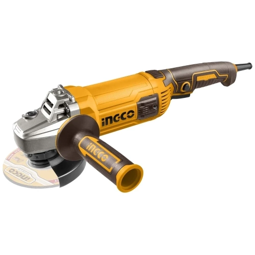 Угловая шлифовальная машина INGCO INDUSTRIAL 125мм, 1500Вт AG150028