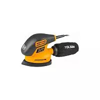 Шлифмашина TOLSEN delta 200 Вт, подошва 140x90 мм, мешок д/пыли, 220 В 79562