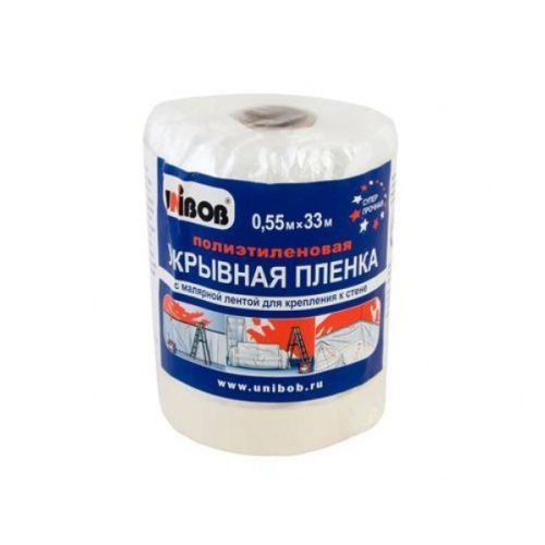 Пленка защитная укрывная - UNIBOB (0.55х33) фото 2