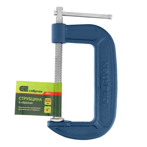 Струбцина G-образная, 100 мм Сибртех фото 7