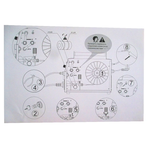 Сварочный инверторный полуавтомат Redbo ExpertMIG-175 7483 фото 8