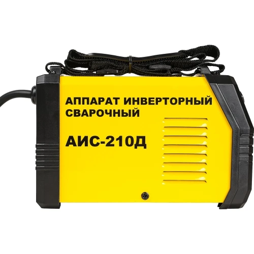 Инвертор сварочный СПЕЦ АИС-210Д, дисплей, 230 В, А20-210, электр. 1,6-4 мм (акс.в компл.) + краги 4188/И-8079-И фото 8