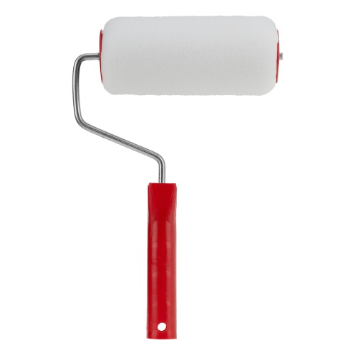 Валик "Поролон", в сборе, 150 мм, D 48 мм, D ручки 6 мм, крепление шплинтом Сибртех фото 3