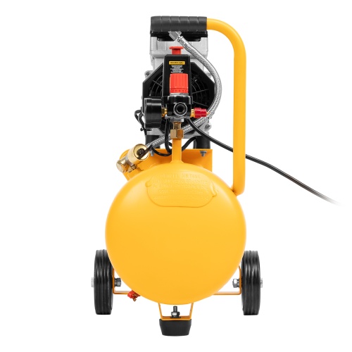 Компрессор DLS950/24 безмаслянный малошумный 950 Вт, 165 л/мин, ресивер 24 л Denzel фото 8