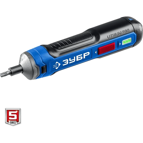 Аккумуляторная отвертка ЗУБР Профессионал 4 Vmax, в коробке PSD-4 фото 9