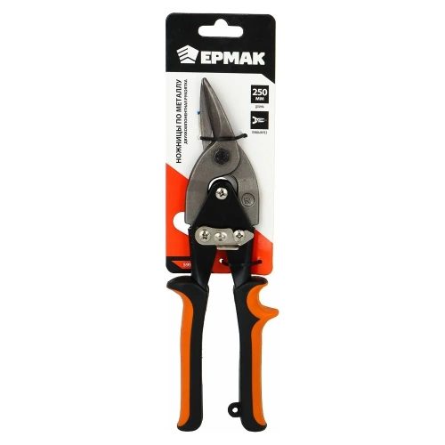 Ножницы по металлу ЕРМАК 250 мм, двухкомпонентная рукоятка, правый 599-099 фото 9 Ножницы по металлу ЕРМАК 250 мм, двухкомпонентная рукоятка, правый 599-099 фото 9