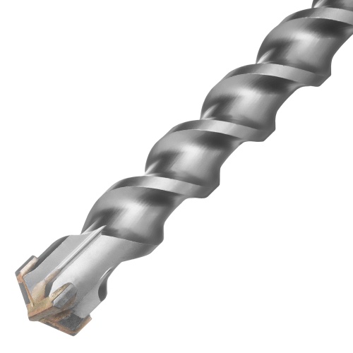 Бур по бетону, 24 х 600 мм, SDS Max c крестовой пластиной Matrix фото 4