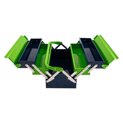 Ящик для инструмента, 430 х 200 х 200 мм, пять секций, металлический Сибртех 90751 фото 5