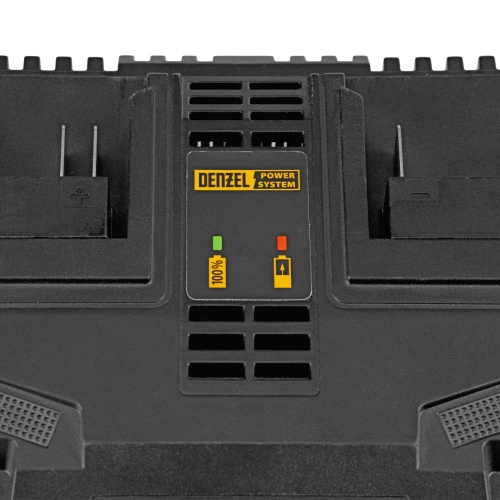 Устройство зарядное для аккумуляторов двухпортовое BCH-20-4.0x2, Li-Ion, 20 В, 4.0 А Denzel фото 9