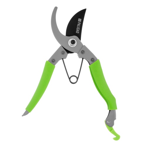 Секатор прямого реза, 200 мм, стальные рукоятки, ПВХ оболочка, BASE Palisad фото 5