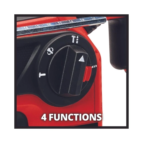 Аккумуляторный перфоратор Einhell PXC TP-HD 18/26 Li BL + ЗУ + 1 акк 4.0 Ач 4514265SET4 фото 7 Аккумуляторный перфоратор Einhell PXC TP-HD 18/26 Li BL + ЗУ + 1 акк 4.0 Ач 4514265SET4 фото 7