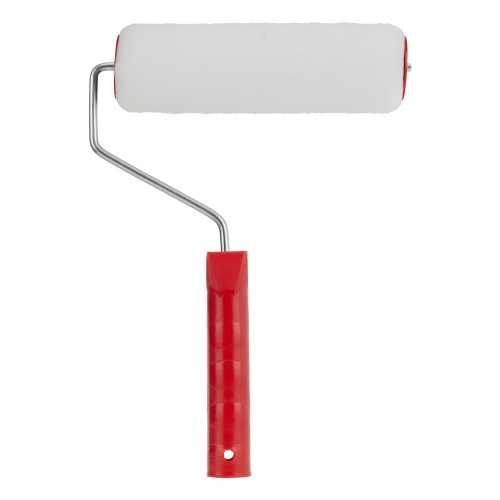 Валик "Поролон", в сборе, 200 мм, D 48 мм, D ручки 6 мм, крепление шплинтом Сибртех фото 3