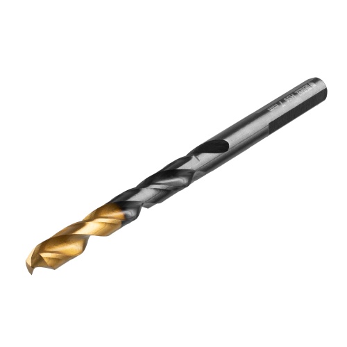 Сверло по металлу, 7 мм, HSS-Tin, Golden Tip, 10 шт. Denzel фото 2