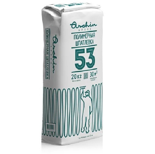 Шпатлевка полимерная Archin 53 20 кг