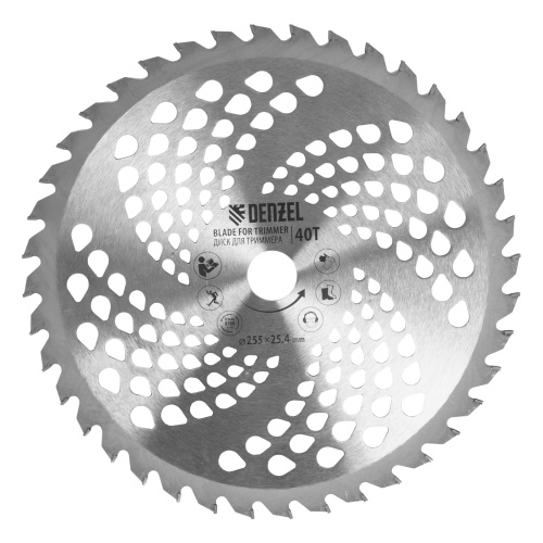 Триммер бензиновый DT-52E, 52 см3, неразъемная штанга, электростартер, состоит из 2 частей Denzel фото 17