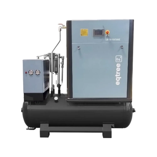 Компрессор винтовой с осушителем eqtree LB 18.5-10-500E 2530 л/мин, 10 бар, ресивер 500 л В0000000207474